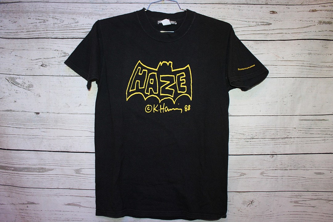 HAZE スウェット エリックヘイズ キースヘリング USA製 90s 00s