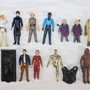 Vintage Star Wars 12 Original Kenner Bespin Cloud City Figure Lot Empire ESB