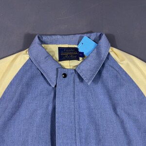 Vintage Country Traditionelle Pendleton Pen West Jacke Herren 46 Blau Colorblock Windjacke Bild 3