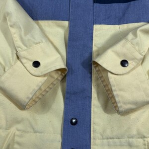Vintage Country Traditionelle Pendleton Pen West Jacke Herren 46 Blau Colorblock Windjacke Bild 5