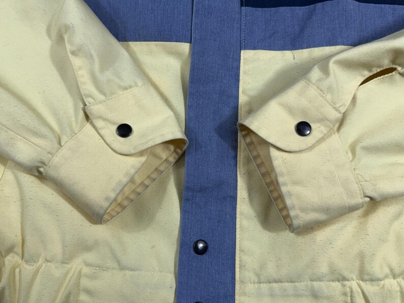 Vintage Country Traditionelle Pendleton Pen West Jacke Herren 46 Blau Colorblock Windjacke Bild 5