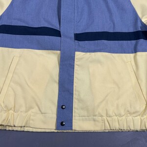 Vintage Country Traditionelle Pendleton Pen West Jacke Herren 46 Blau Colorblock Windjacke Bild 2