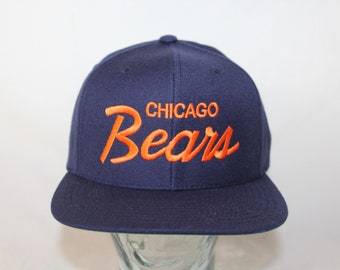 Chicago Bears Christmas Vacation Clark Griswold Retro 80s Style Mens Womens Unisex New DEADSTOCK Snapback Hat