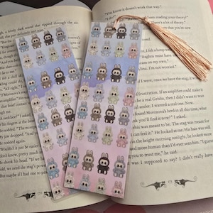 Multi Colored Labubu BookMark