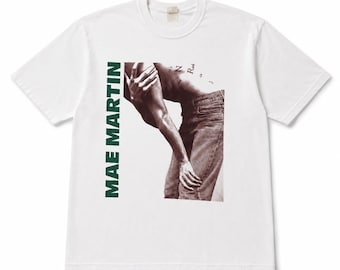 T-shirt con stampa fotografica di MAE MARTIN