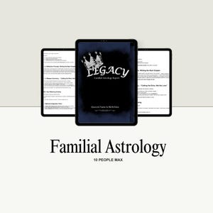 Synastry-Soul Lineage & Legacy Threads (Familial Astrology Report)