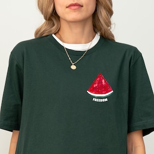 Freedom Watermelon Shirt: Palestine Solidarity Tee