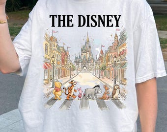 Comfort Colors® The Disney Winnie The Pooh And Friends Shirt, Disneyland Shirt, Pooh Bear Shirt, Disney Shirt, Disney Trip,Disney Pooh Shirt