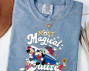 The Most Magical Place On Earth Shirt, Disney World Shirt, Disneyland Shirt, Disney Trip Shirt, Comfort Color® Shirt, Disney Vacation Shirts