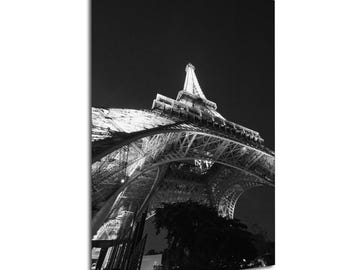 Eiffel Tower Black and white Photo Print