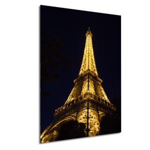 Eiffel Tower Night Photography Print