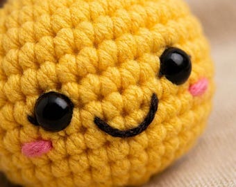 Crochet Bee Pattern | Amigurumi Bug Keychain | Mini Plushie PDF Tutorial | Easy Toy Pattern | Digital Download