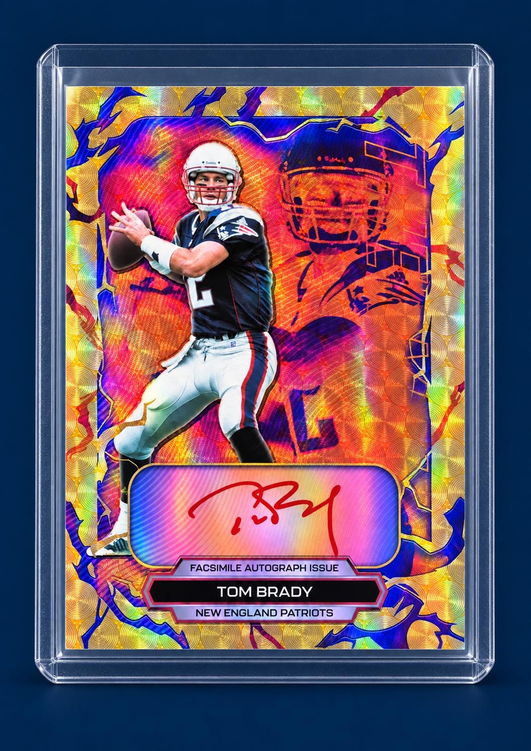 Tom brady autograph - Etsy 日本