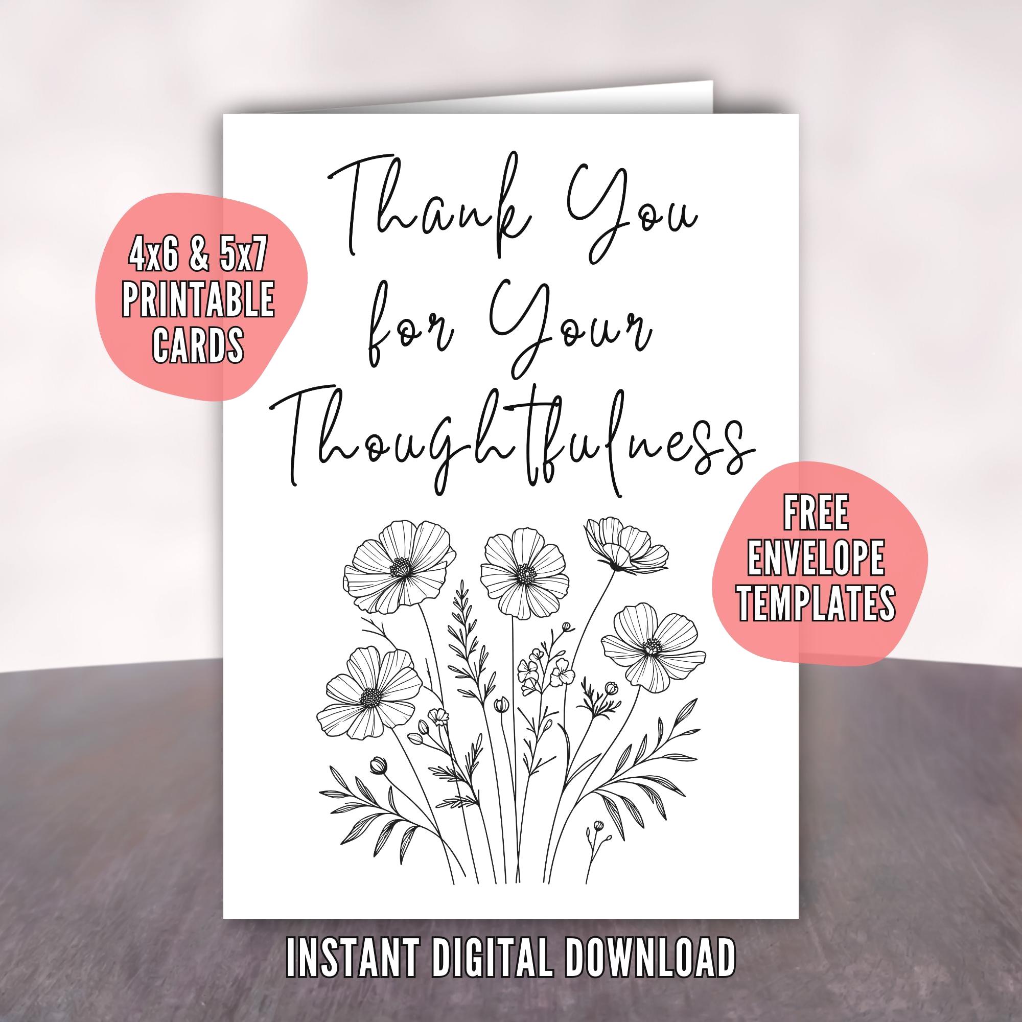 Thank You for Your Donation Template - Etsy, image size:2000x2000