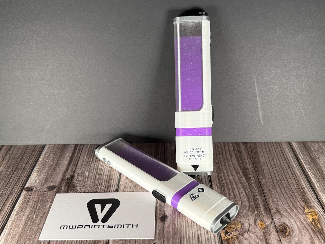 Resident Evil Requiem Hemolytic Injector 3D Printed Cosplay Prop - Etsy UK