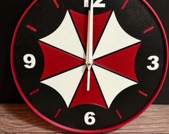 Reloj de pared de Resident Evil Umbrella Corporation