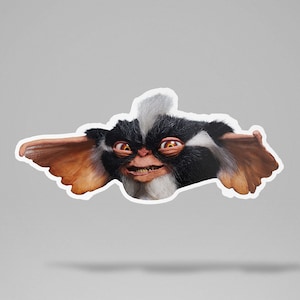 Mohawk Mogwai Screen Used Movie Prop Cut Out Sticker