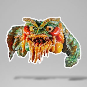 Vegetable Gremlin Screen Used Movie Prop Cut Out Sticker