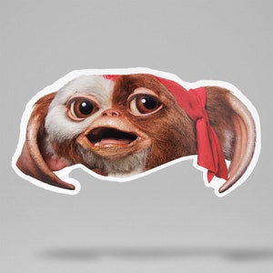 Gizmo Screen Used Movie Prop Cut Out Sticker