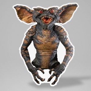 Gremlins Body Screen Used Movie Prop Cut Out Sticker