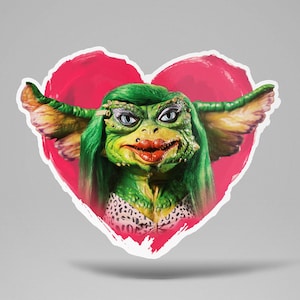 Greta Gremlin Screen Used Movie Prop Cut Out Sticker