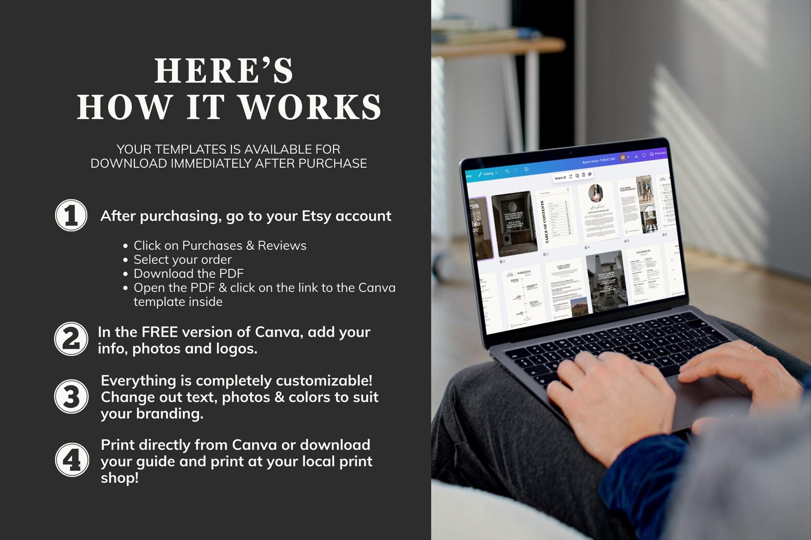 Seller Setting Page Example Real Estate Home Seller Guide: 23-page Canva Template (digital Download ...