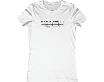 Highest Timeline- Moon Goddess "Frequency" Series - Activate This Vibration As You Wear This T-shirt