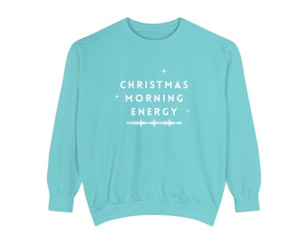 Christmas Morning Energy "Frequency" Crewneck Sweatshirt by Moon Goddess