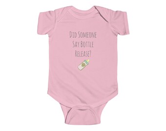 Bottle Release Craft Beer Lover Onesie- YUMMI SHOP Designs - Infant Fine Jersey Bodysuit