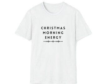 Unisex Christmas Morning "Frequency" T-Shirt by Moon Goddess