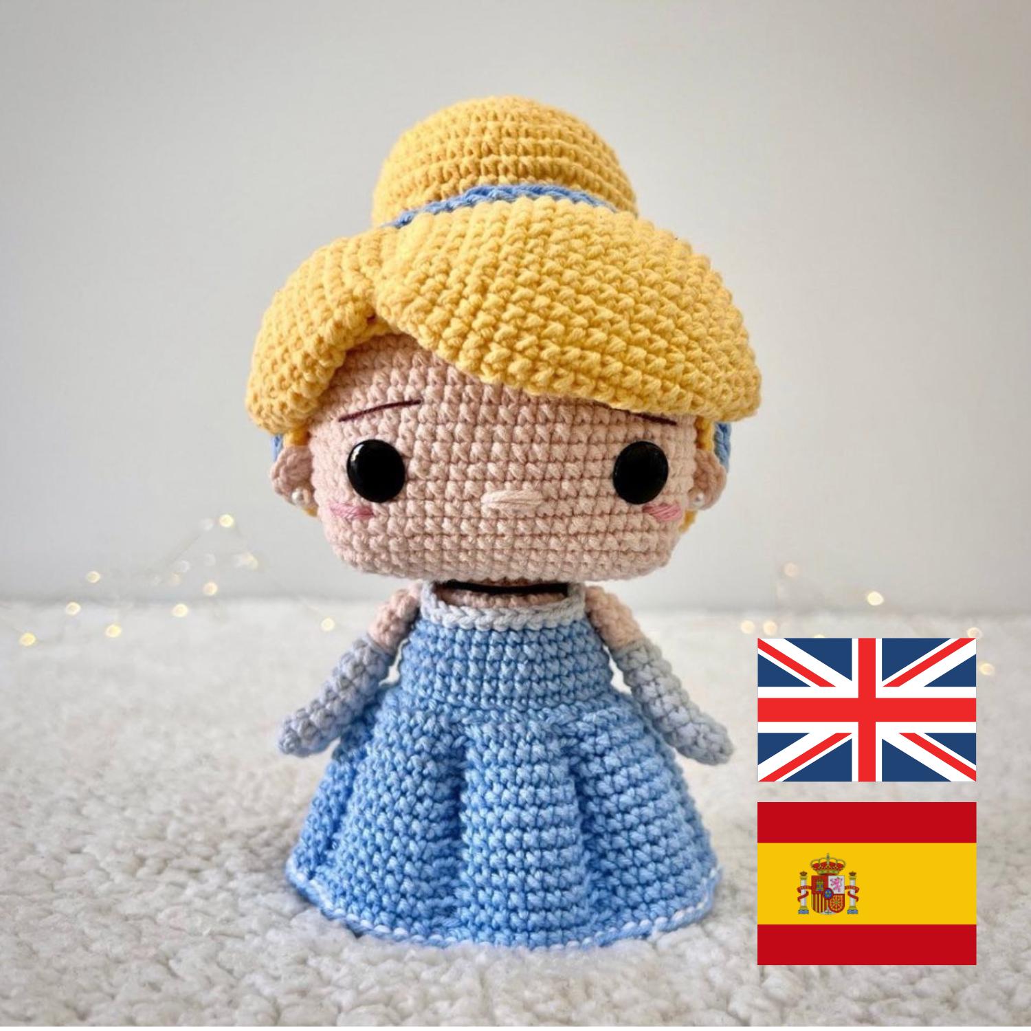 Princesa Cenicienta Amigurumi Princesas Disney Amigurumi Patron