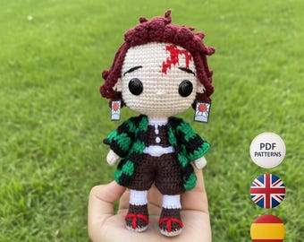 Crochet Pattern - Digital Pattern - Swordsman Hunter | PDF Format | ENG - ESP