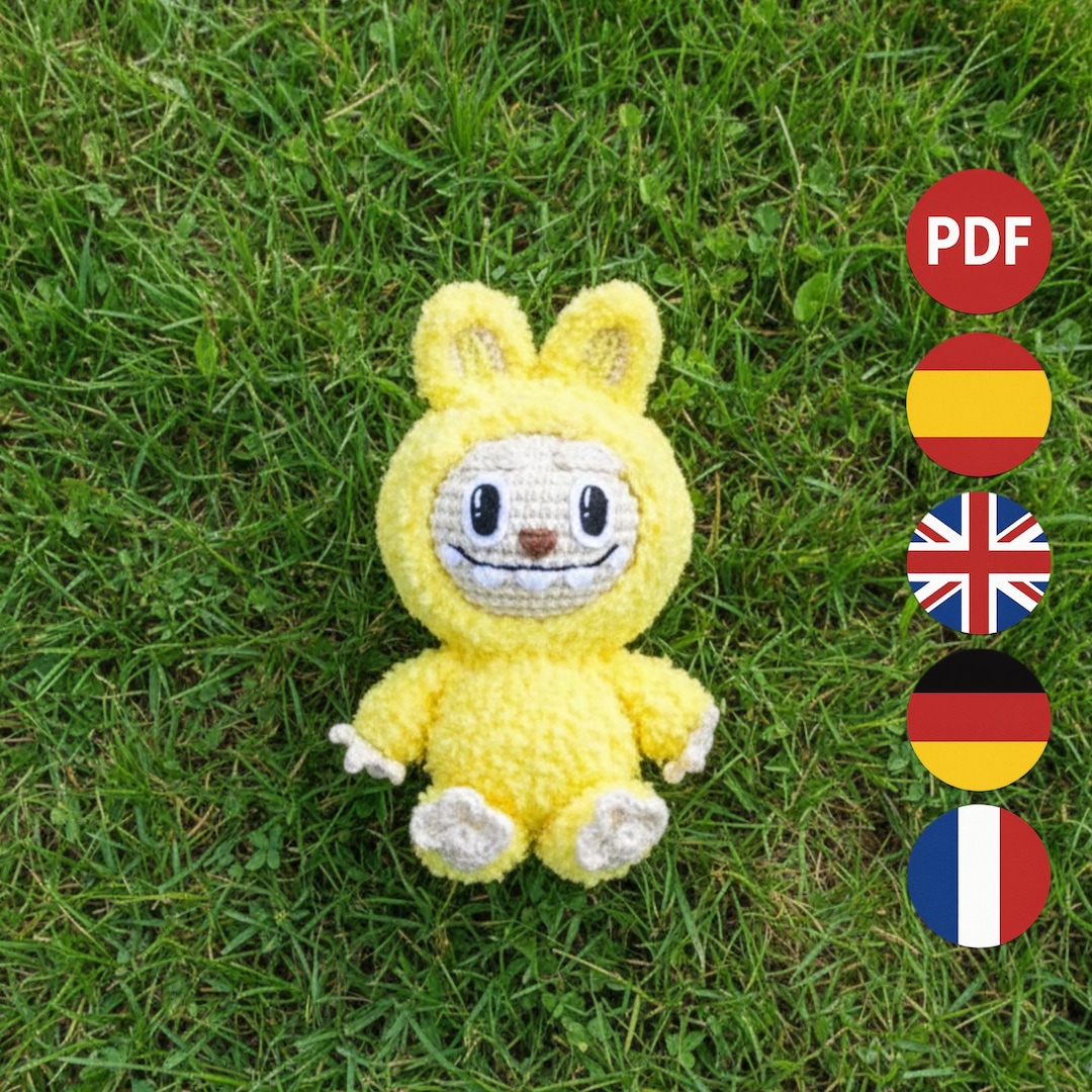 Crochet Pattern - Digital Pattern - Labubu En Crochet | PDF Format ...