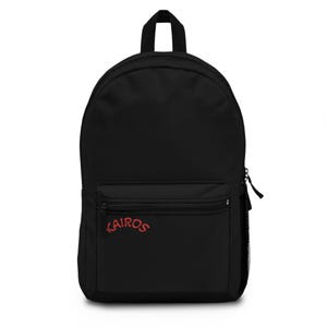 Stylish Black Backpack, Everyday School Bag, Casual Travel Pack, Minimalist Design Bag, Unisex Back-to-School Essentials