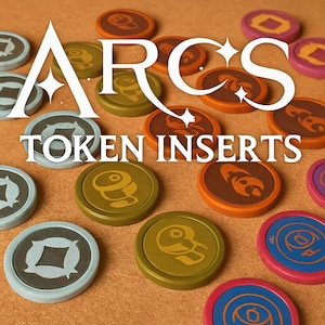 Arcs Board Game Token Inserts