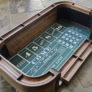 Personal Practice Craps Table