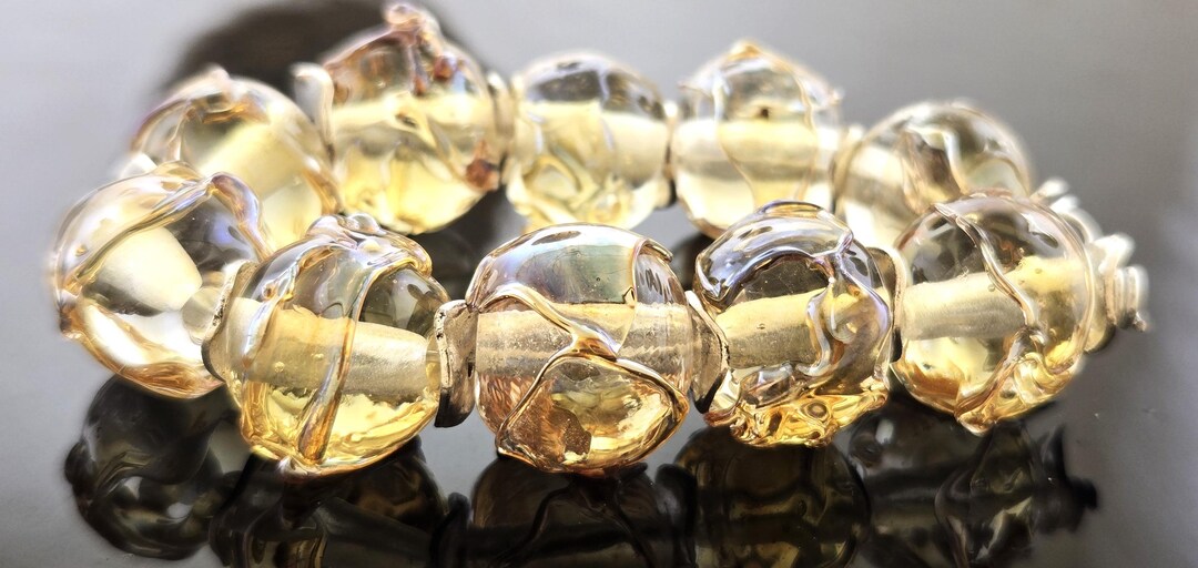Made to Order (MTO) –handmade Golden Rounds Decorated With Silver ...