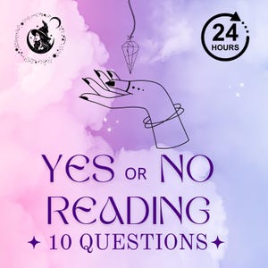 Yes or No Pendulum Reading – 10 Question Dowsing Reading – Fast, Accurate Answers Within 24 Hours