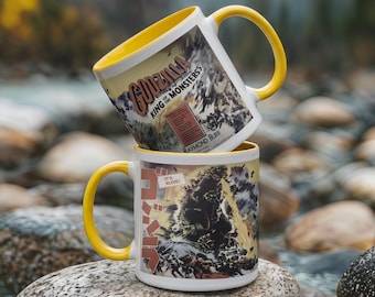Godzilla, King of the Monsters Vintage Movie Art mug - Ceramic Coffee Cup