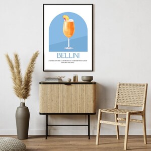 Cocktail Poster - Bellini