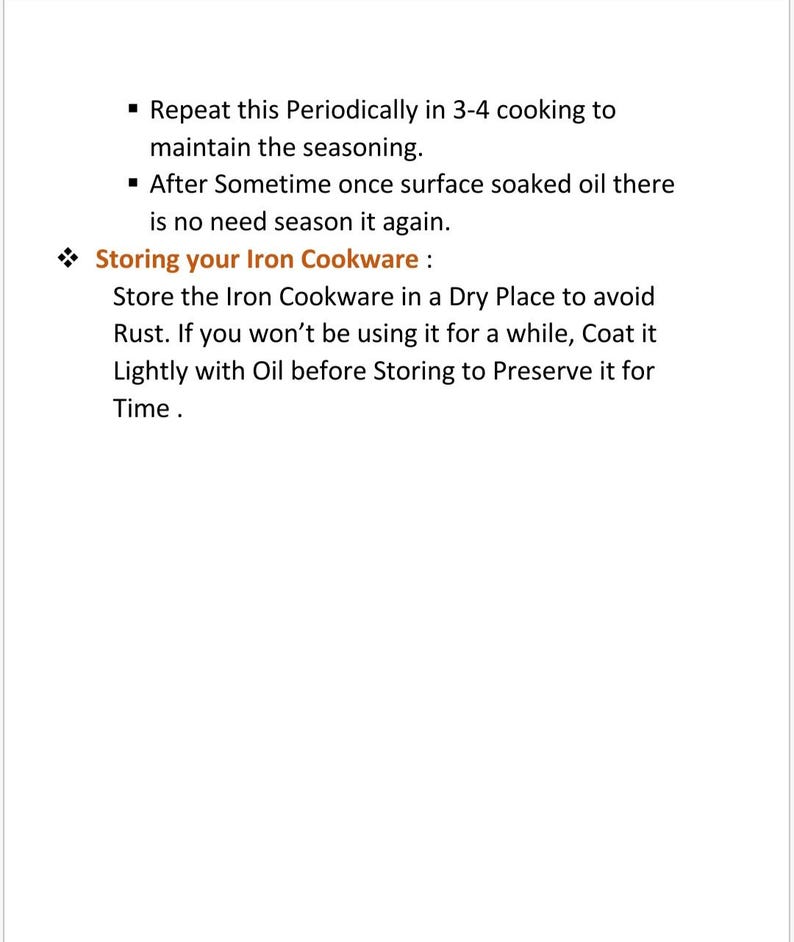 Poêle plate en fer faite main, Jalebi Kadai indien, 23 cm image 9