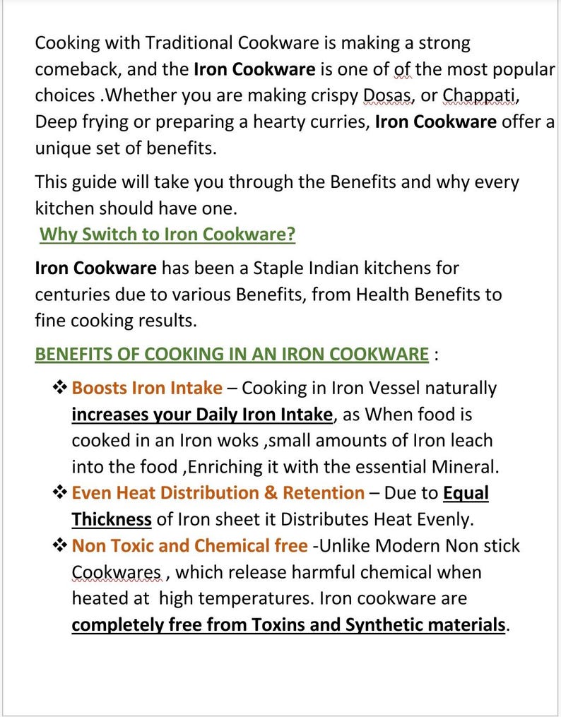 MS Iron 11-inch Flat Base Pan: Indian Jalebi & Dough Making image 6