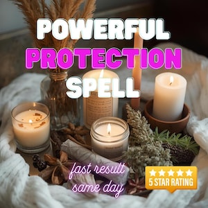 Potente incantesimo di protezione · Rituale di scudo aura forte · Rimuove negatività ed energia negativa · Blocco del malocchio · Lancio di difesa spirituale