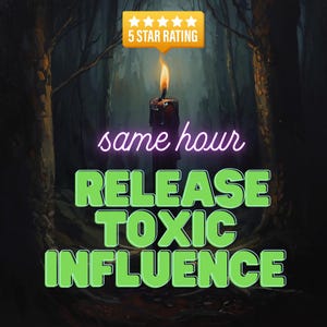 Ritual de Desprendimiento Energético y Protección de Límites · Liberación de Influencias Tóxicas · Eliminación de Ataduras Emocionales · Limpieza Espiritual · Entrega en 24h