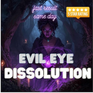 Böses Auge Auflösungszauber | Entfernen negativer Energie & Eifersucht | Spirituelles Schutz und Reinigungs Ritual | Photo Proof