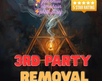 3rd Party Removal Spell | Remove Third Party From Relationship | Break Love Rival | Return Lover Spell | Energy Clearing Ritual | 24H Spell