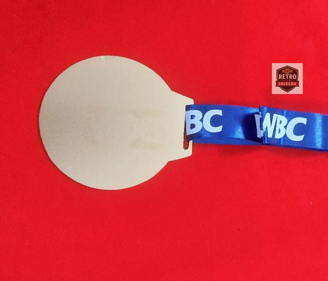 WBCチャンピオンシップレプリカメダル：ディスプレイスタンド付き