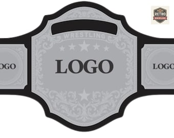 Cintura da campionato di wrestling personalizzata / Cintura da campione dei pesi massimi con logo e nome / Trofeo sportivo personalizzato per eventi / Leghe fantasy