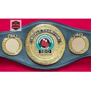 IBO - International Boxing Organization Championship Title Belt Replica