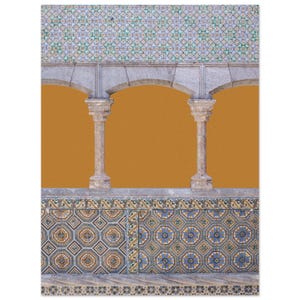 Sintra Tiles Print | Pena Palace, Portugal | Wall Art
